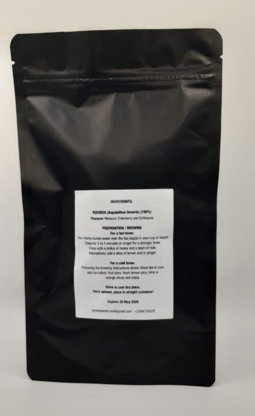 Rooibos tea bags - Hibiscus, elderberry and echinacea